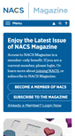 Mobile Screenshot of nacsmagazine.com